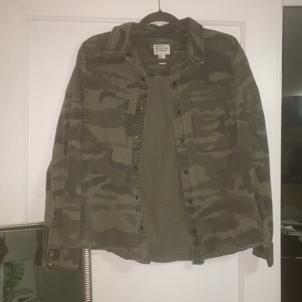 Button up jean jacket from forever 21
